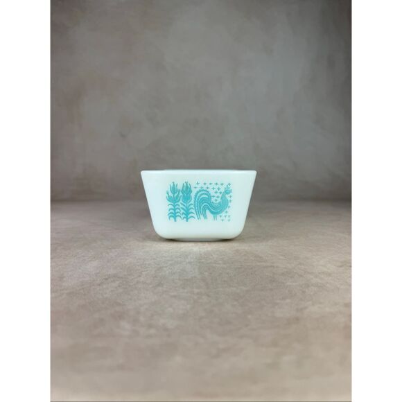 Vintage Pyrex Refrigerator Dish Amish Butterprint 0502 1.5 Pt No Lid - Picture 1 of 7